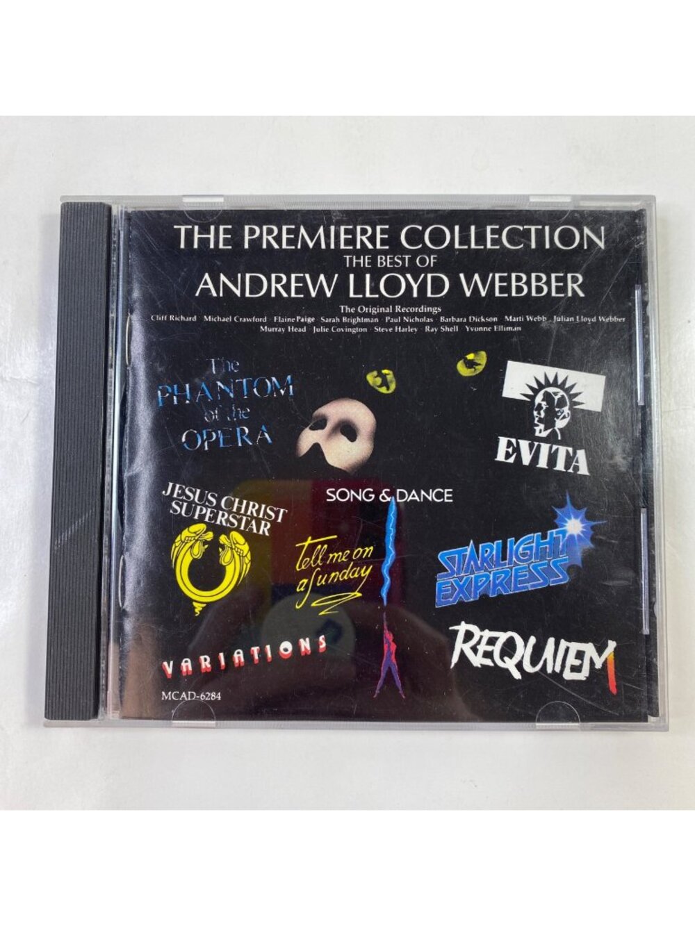 The Premiere Collection Andrew Lloyd Webber Best Of 1988 CD MCA Records Musical